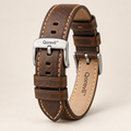 Qorevli™ Vintage Leather Watch Replacement Strap image 01