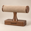 Qorevli™ Solid Wood Desktop Watch Display Stand image 01
